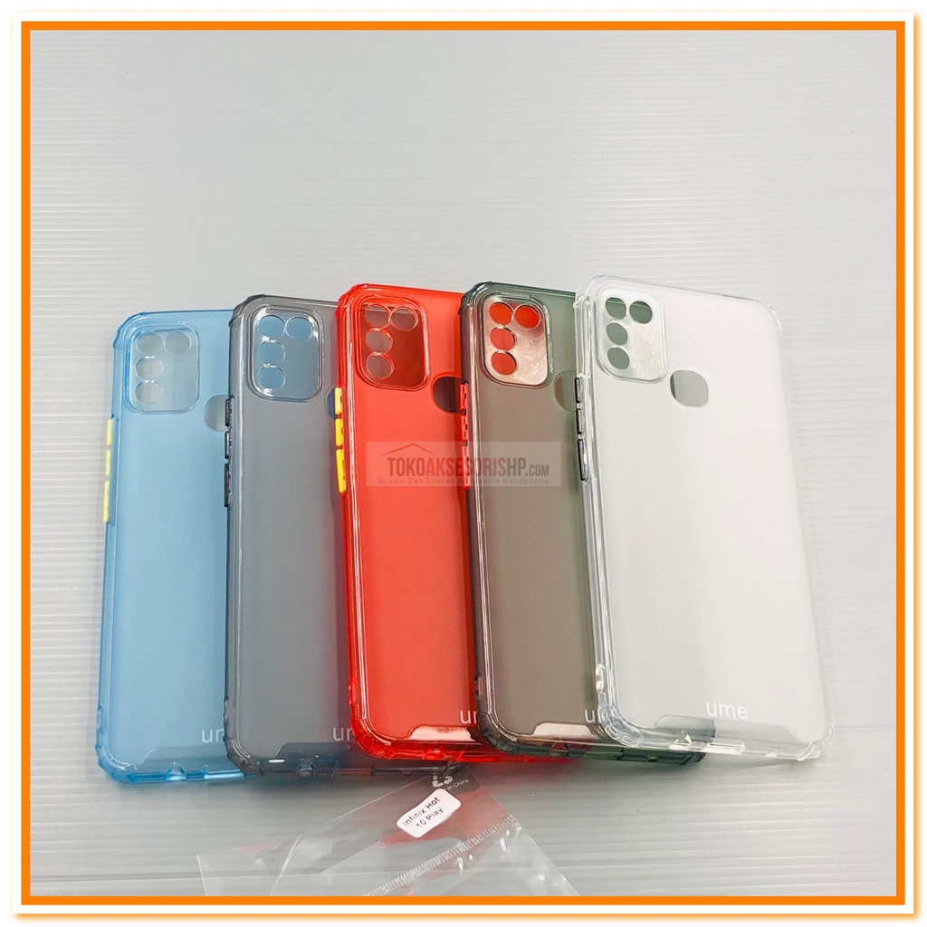 CASE UME RAINBOW INFINIX HOT 10 PLAY / INFINIX HOT 11 PLAY SOFT CASE UME RAINBOW