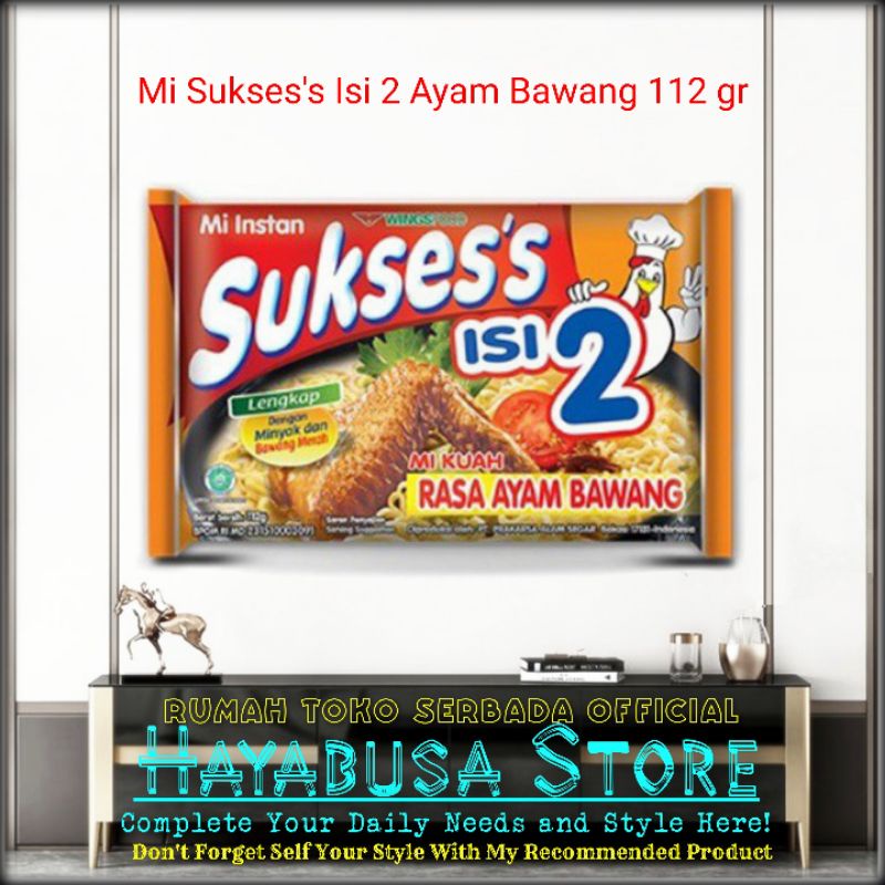 

Mi Sukses's Isi 2 Rasa Ayam Bawang 112gram