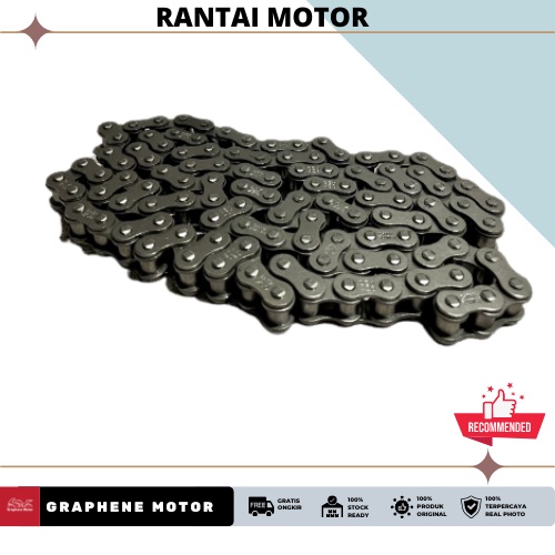 RANTAI RANTE MOTOR 428 112 MERK KingWay / OSK / Setara JUPITER MX NEW 135 GL PRO MEGA PRO NT