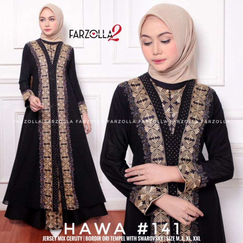 Hawa 141 Turkey Gamis Dress Farzolla2