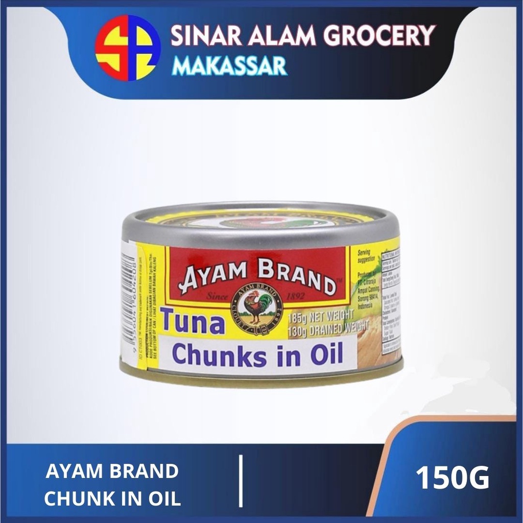 

Ayam Brand Tuna Chunks dalam minyak 150g