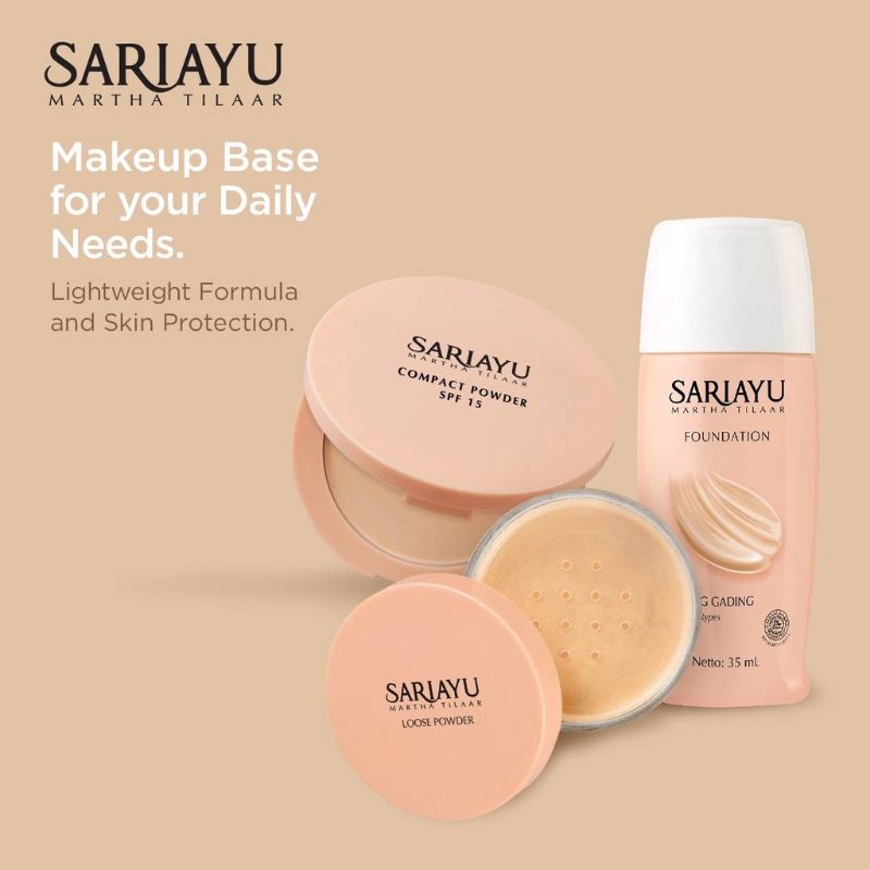 Sariayu Foundation Alas Bedak 35ml