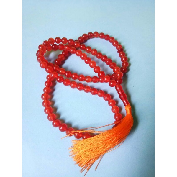 TASBIH BATU GIOK MERAH MUDA