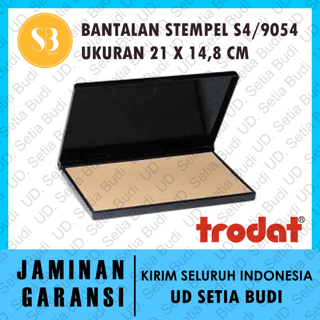 

Bantalan Stempel S4 / 9054 Ukuran 21 x 14,8 cm