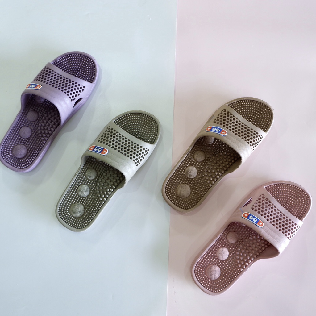 Jual SandSo Q28 Polos Sandals Wanita Karet Jelly Sandal Rematik Pijat