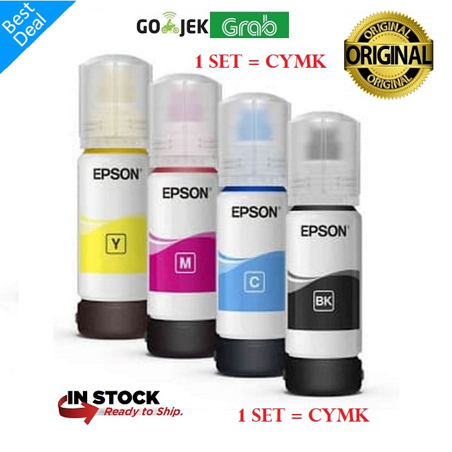 Paket Tinta Epson 003 - 1 SET tinta Printer L3110 L3150