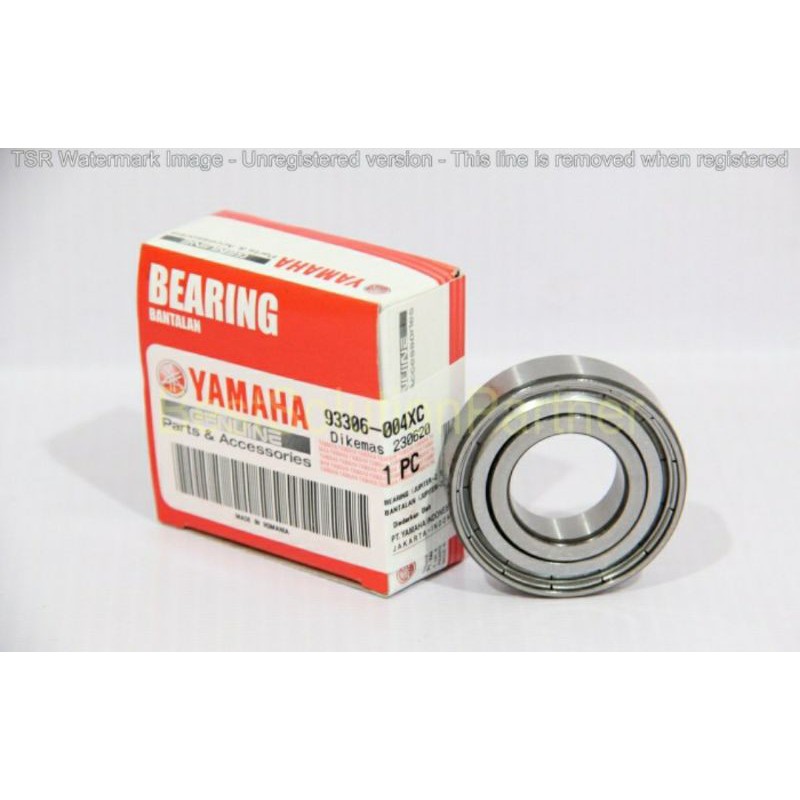 LAHER BEARING GEAR GIR BELAKANG 6004 FIZR ALFA CRYPTON VEGA JUPITER Z Z1 ASLI ORI YAMAHA 93306 004XC