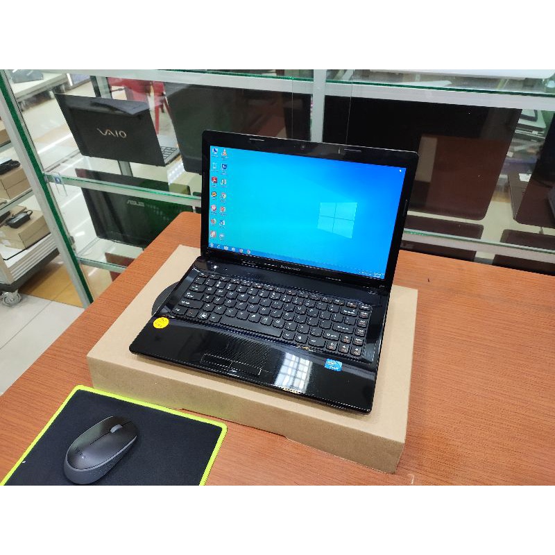 Laptop second Lenovo G480 Hardisk 320GB Ram 2GB kondisi bagus tidak ada minus