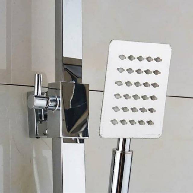 Shower Tiang coulom Kuningan - Keran Shower Colum Colom Panas Dingin Set Mixer kuningan