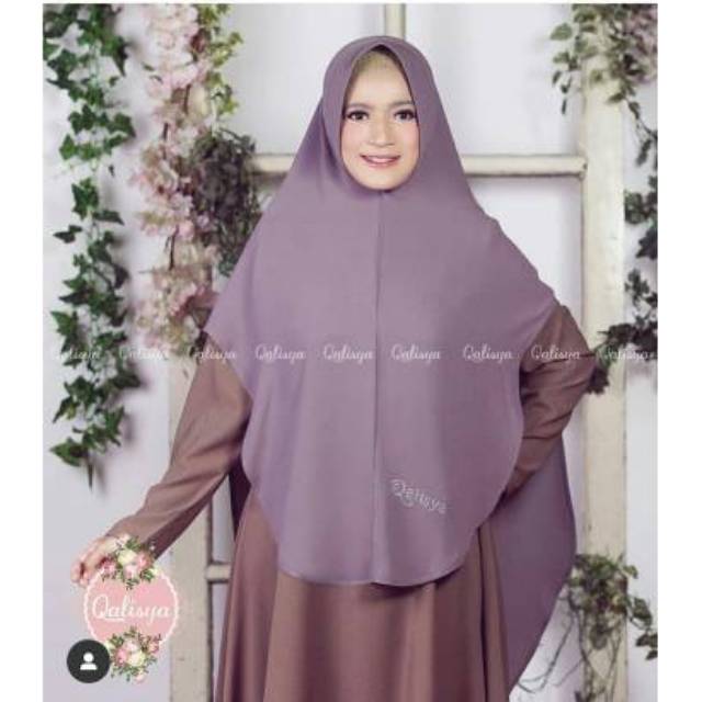 [QALISYA] KHIMAR BASIC INAYA ORI QALISYA size L