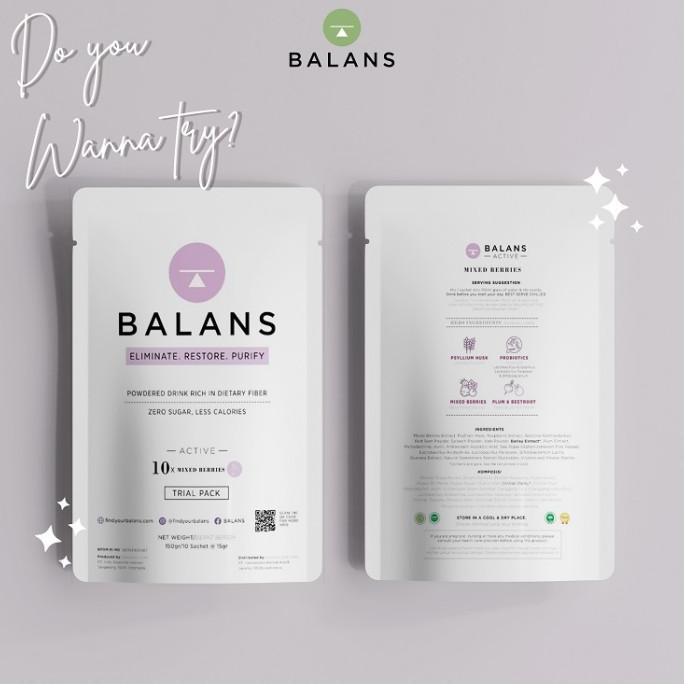 

BALANS ACTIVE (Trial Pack) | Minuman