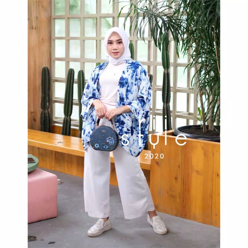 CUCI GUDANG BAJU CAVA OUTER (TIE DYE) by Riistyle