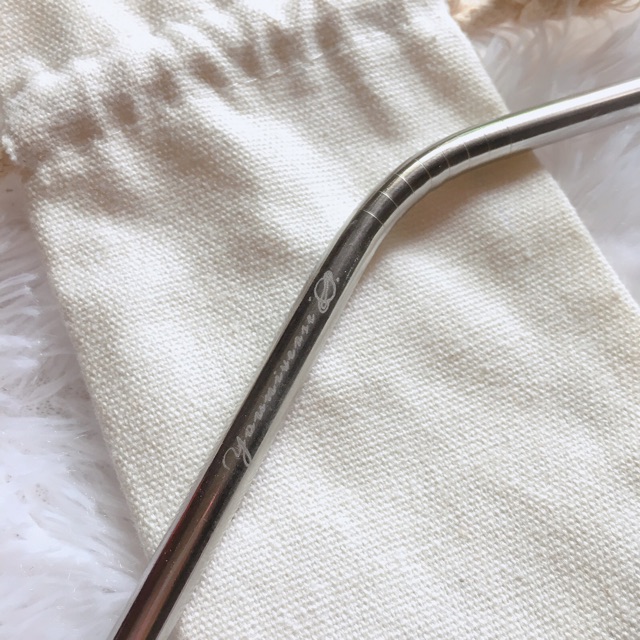 [kstuffind] Stainless Straw BTS ARMY Youniverse sedotan stainless