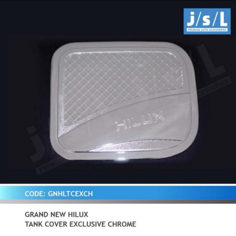 tank cover/ tutup tangki mobil grand Hilux model exclusive jsl