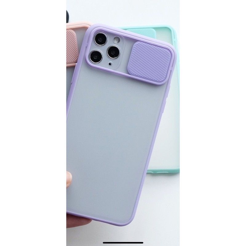 Camera Slide Protection Case - full camera protect for iPhone 6 7 8 7+ 8+ X Xs XR XsMAX 11 PRO MAX-CS.PURPLE