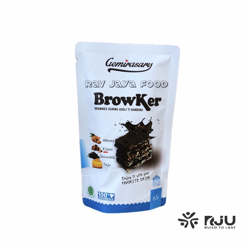 

Browker Original Brownies Kering Khas Bandung