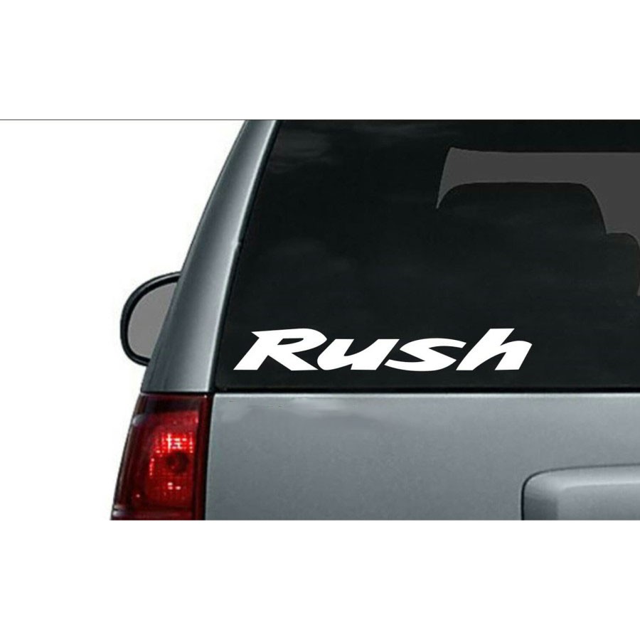Stiker Mobil Toyota Rush - Car Decal Sticker