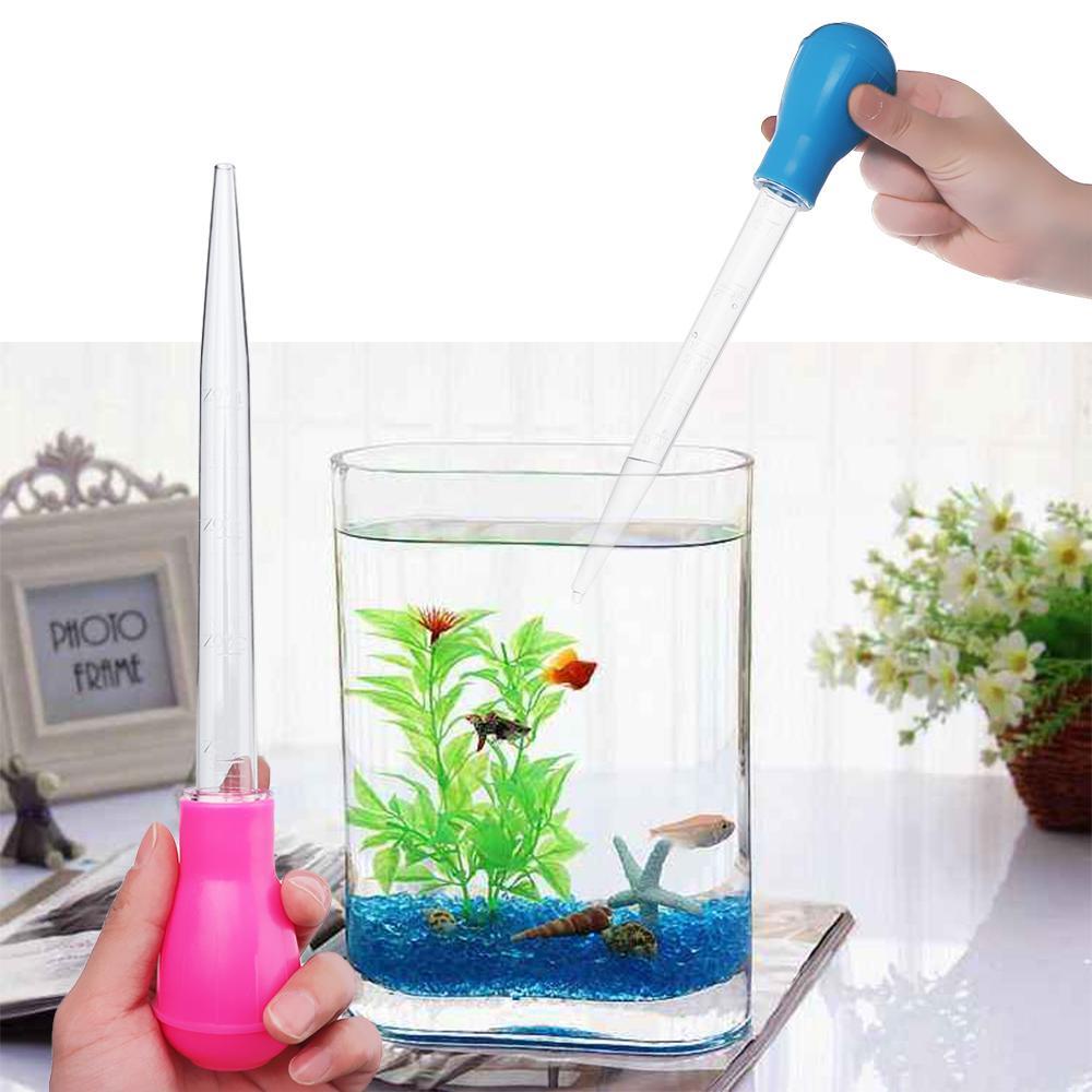 Solighter Fish Tank Siphon Pompa Portable Pipa BBQ Supply Pipet