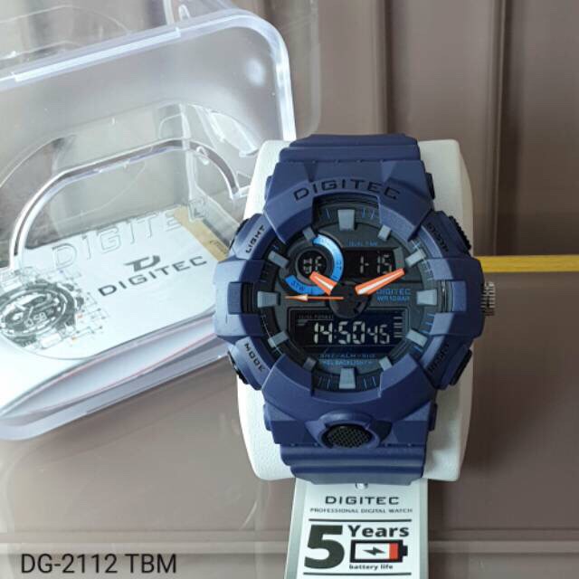 JAM TANGAN PRIA DIGITEC 2112 ORIGINAL WATERPROOF