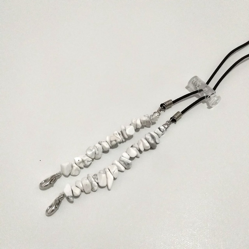 Strap Masker Konektor 2 in 1 Tali Batu Pecah / Kalung Masker 2 in 1