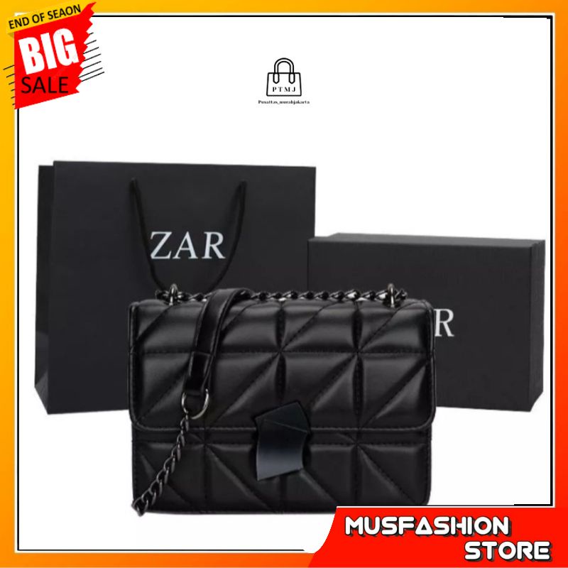 NADILASTUFF Tas Ransel Selempang Wanita Zara Branded Terbaru Kekinian