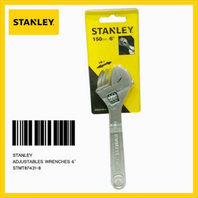 kunci inggris 6" Adjustable Wrench STMT87431-8 stanley 87-431
