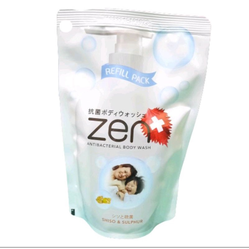 Zen Sabun Cair Refill 400ml Antibacterial Body Wash