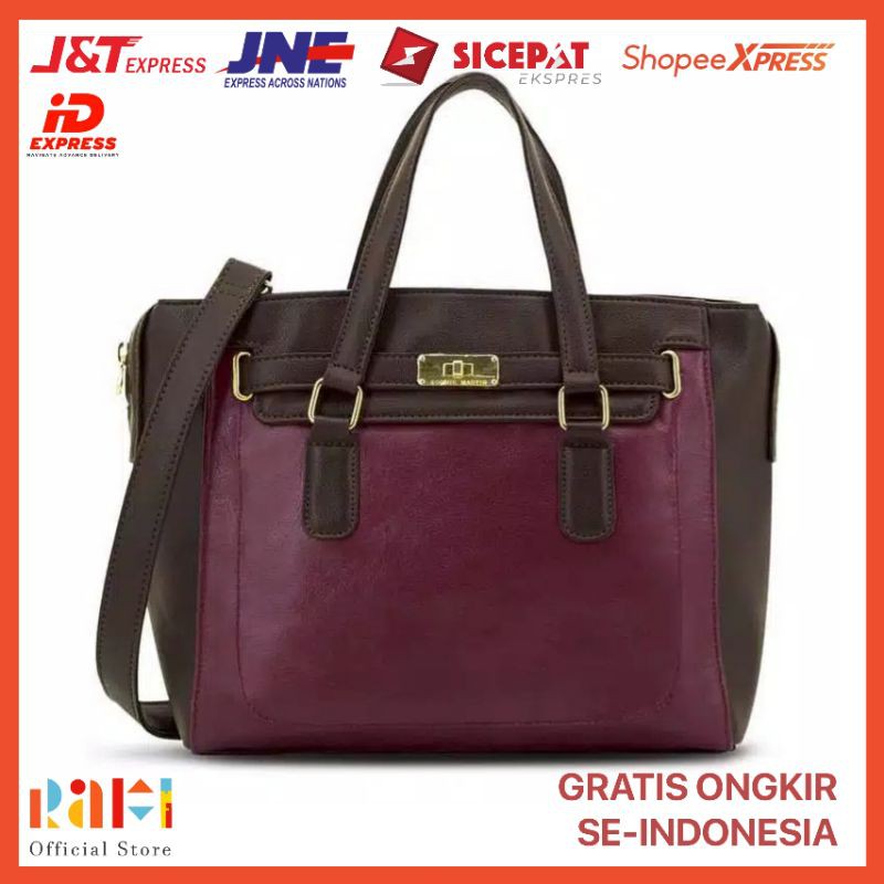 SOPHIE MARTIN PARIS PEVITA BURGUNDY Tas Selempang Import Wanita - T3522B8 Burgundy