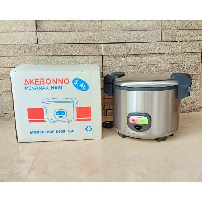 Akebono rice cooker 5,4 liter