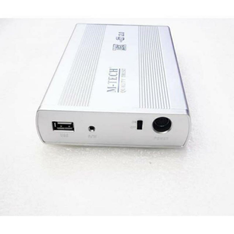 M-Tech USB2.0 Casing Harddisk 3,5 inch SATA Enclosure