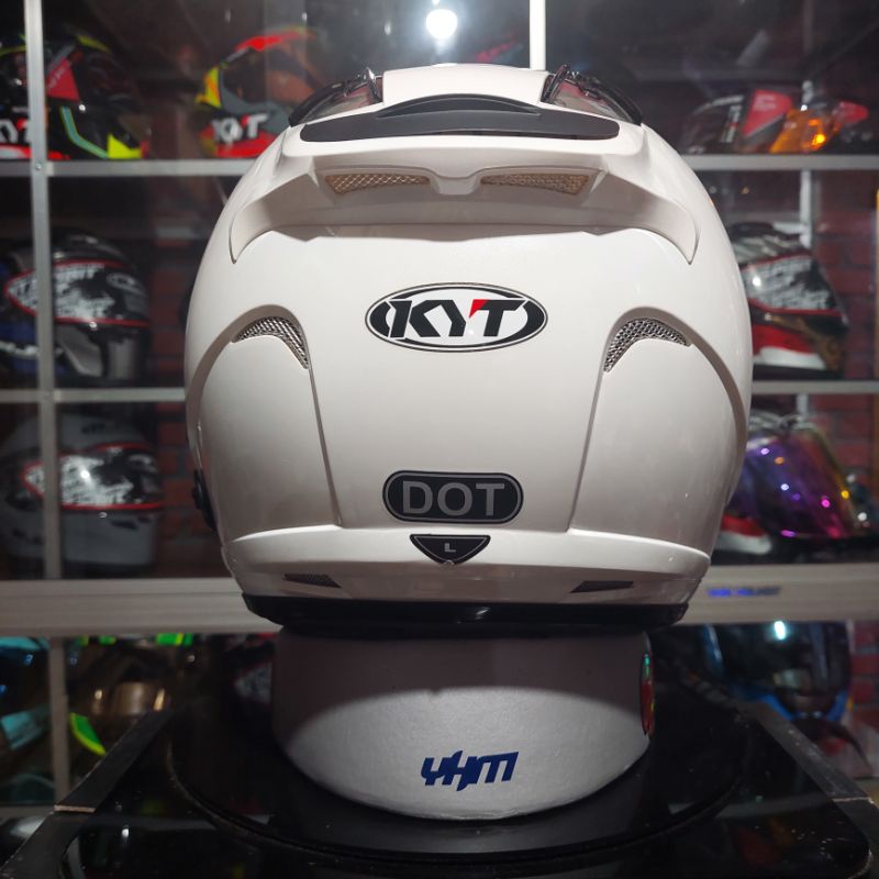 Helm Kyt Galaxy Slide Flat R Terbaru Warna Solid