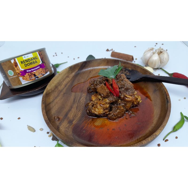 Jual Rendang Domba Mt Farm Makanan Kaleng Daging Olahan 185 Gram