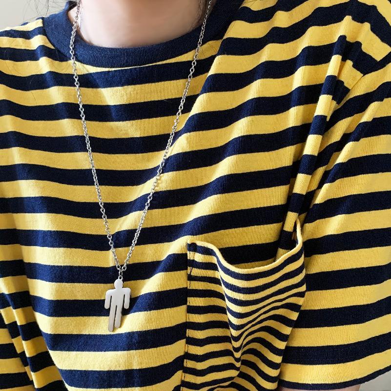 Kalung Dengan Liontin Billie Same Style Untuk Pria Dan Wanita