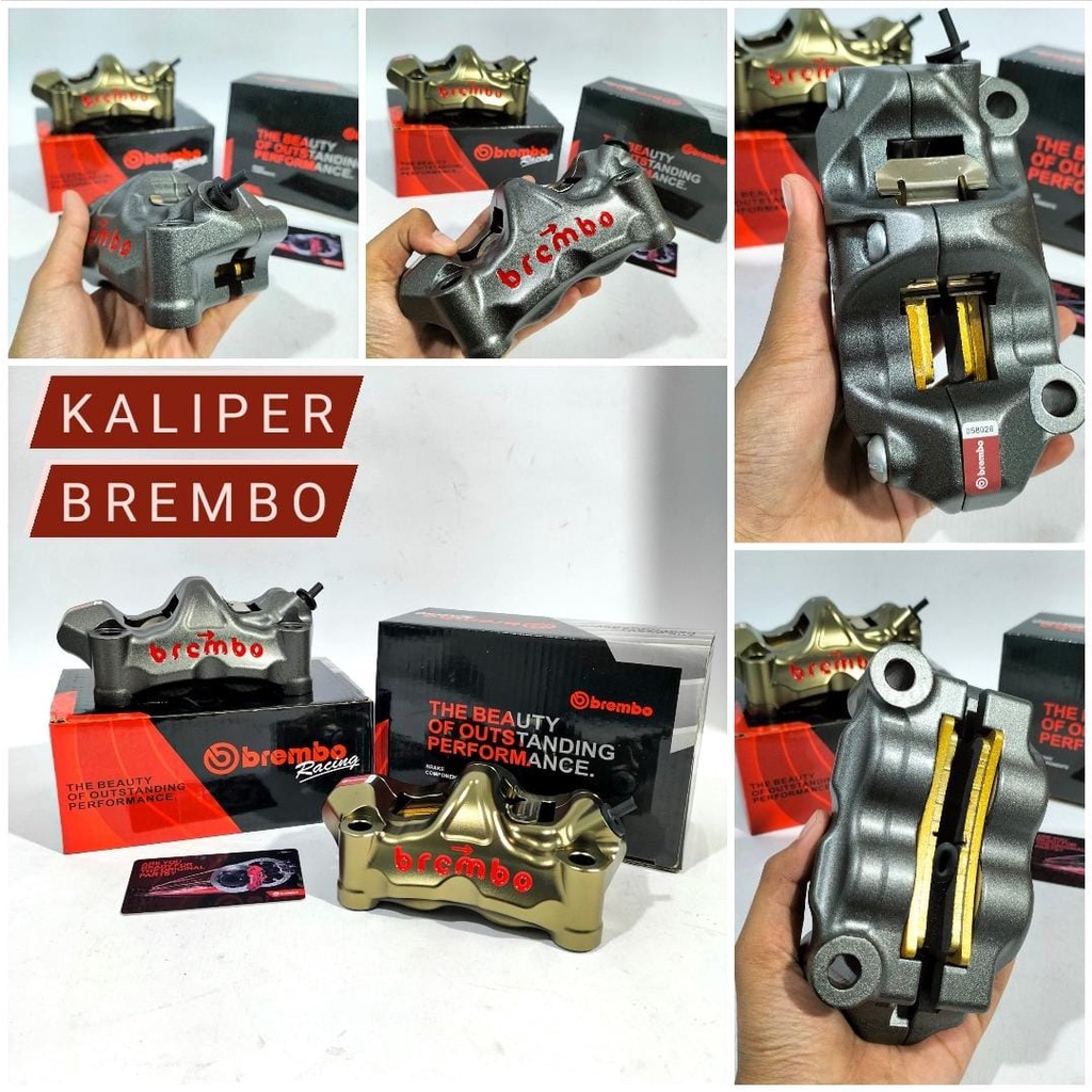 CALIPER BREMBO GP 104 CALIPER BREMBO GP 4-100 GRAY COLOR CALIPER BREMBO GP4