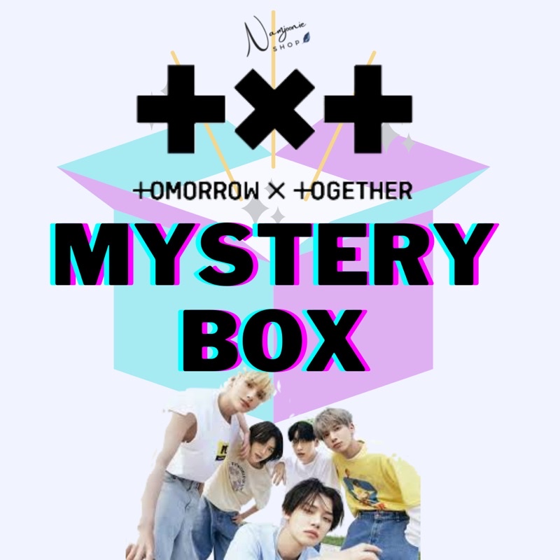CLEARANCE SALE , PASTI DAPAT OFFICIAL MERCH  MYSTERY BOX TXT KOREA ARTIS KPOP MERCH FANMADE PAKET KE