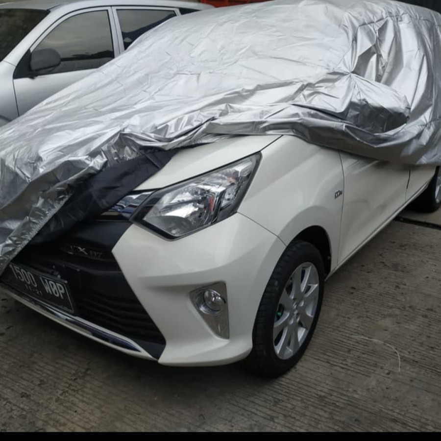 Cover mobil sarung body eksterior car aksesoris safety bengkel variasi