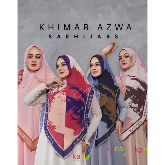 KHIMAR AZWA Printing by KANAYA