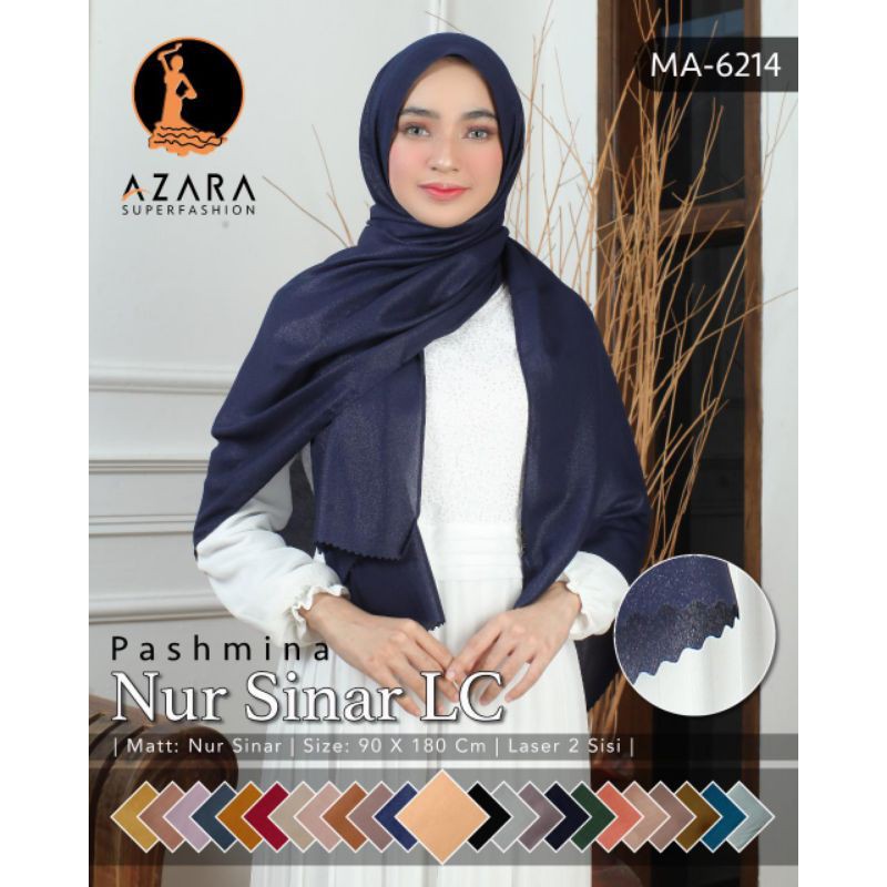 Pashmina Nur shinar glitter
