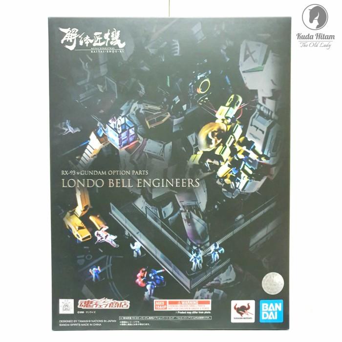 Metal Structure Rx-93 Nu Gundam Option Parts Londo Bell Engineers