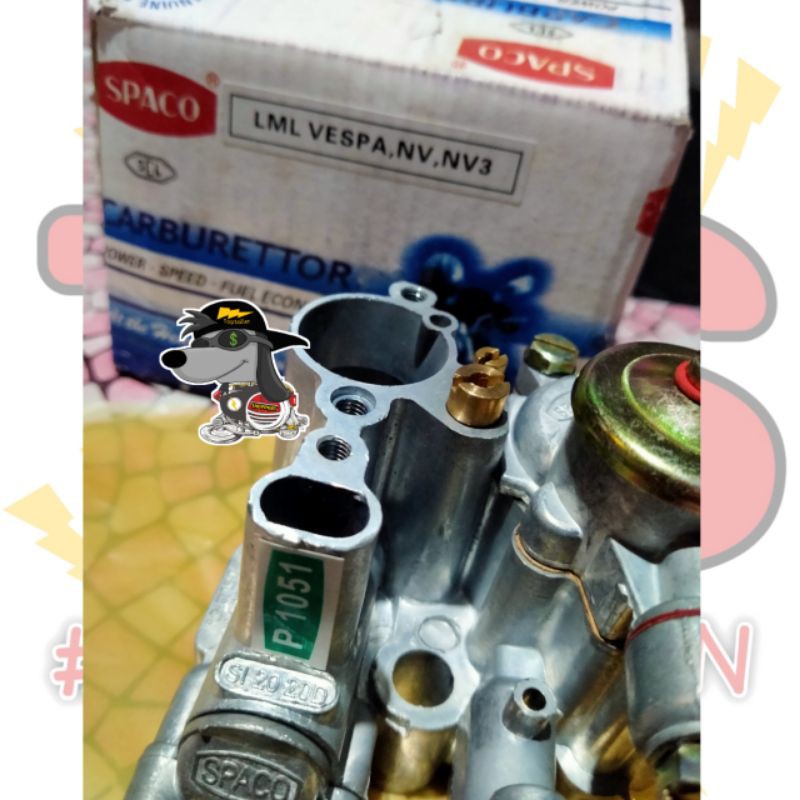 Karbu Vespa Spaco Original - 20:20