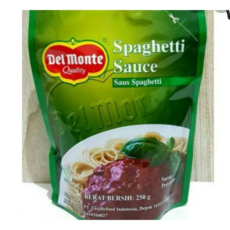 

saus spagethi delmonte