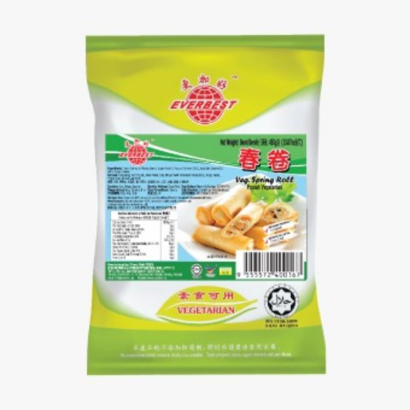 

Everbest Vegetarian Spring Roll 450 gr