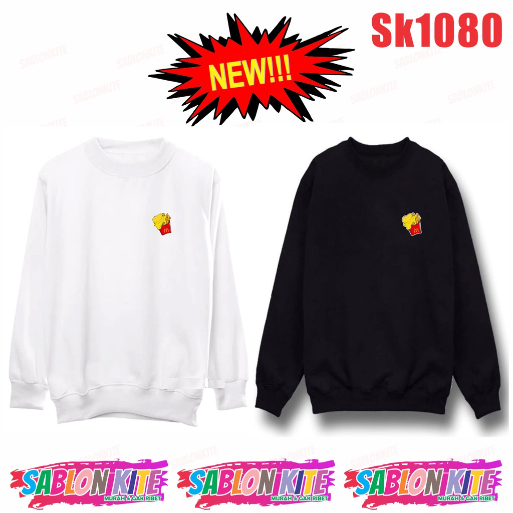 MURAH!!! HOODIE SWEATER KPOP KENTANG LOGO BUTTER KPOP SK1080 UNISEX