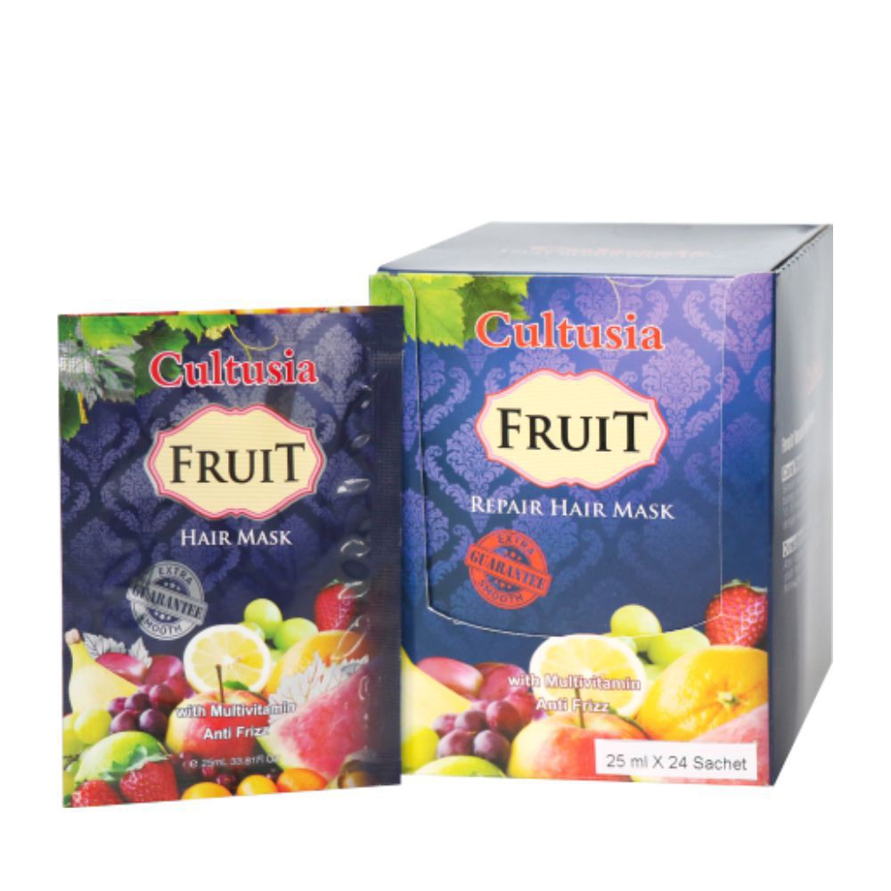 Cultusia Hair Mask Fruit 25 ml Isi 3