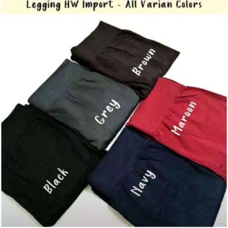 legging polos / legging import / legging import murah
