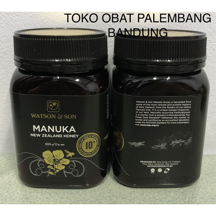 

MANUKA NEW ZEALAND HONEY 10+ WATSON&SON 500GR