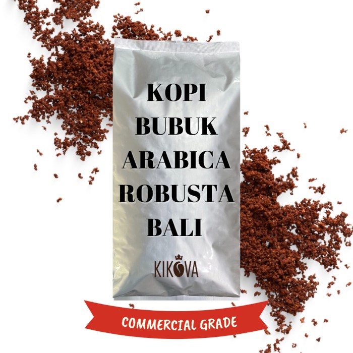 

Kopi Bubuk Special Blend Arabica Robusta Bali 1Kg Commercial Grade