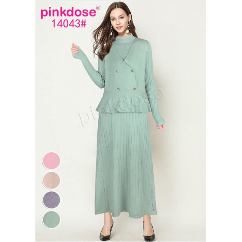 GAMIS RAJUT IMPORT PINKDOSE 14043