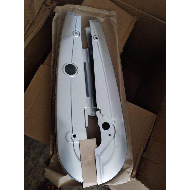 tutup rantai keteng C70 Prima Star merah biru hitam putih silver