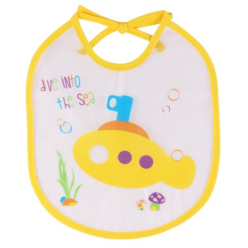 Kiddy Bib Bayi Tahan Air / Slaber Plastik Motif / 37085